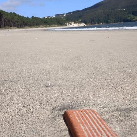 Apartamento Familiar En Finisterre Playa Langosteira Bagian luar foto