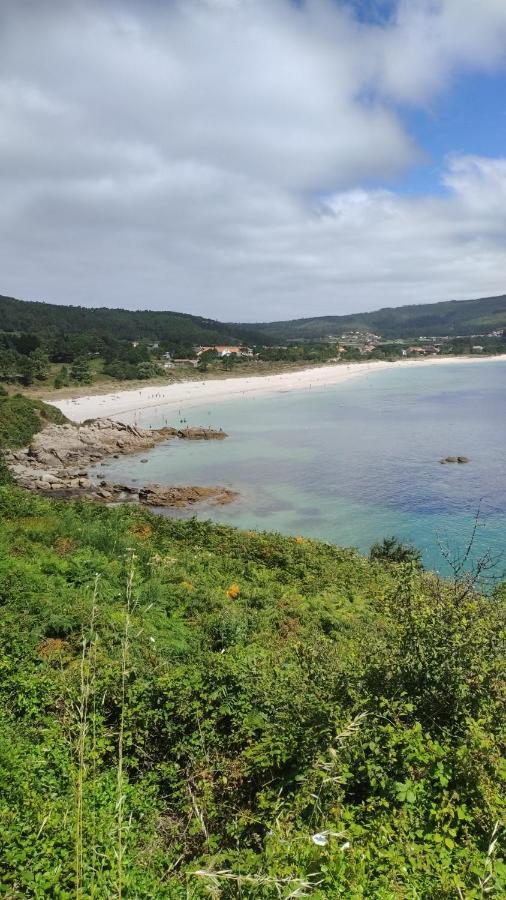 Apartamento Familiar En Finisterre Playa Langosteira Bagian luar foto