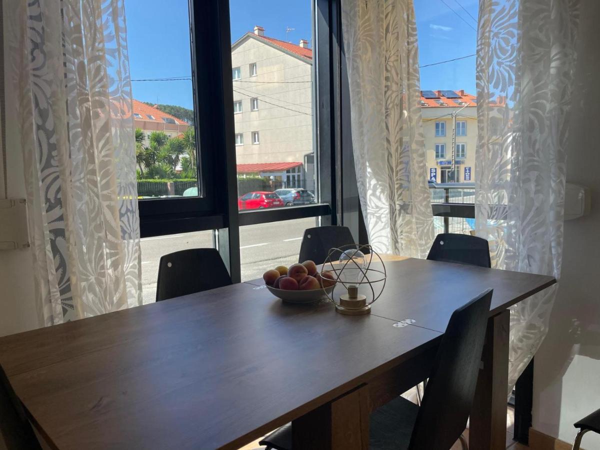Apartamento Familiar En Finisterre Playa Langosteira Bagian luar foto