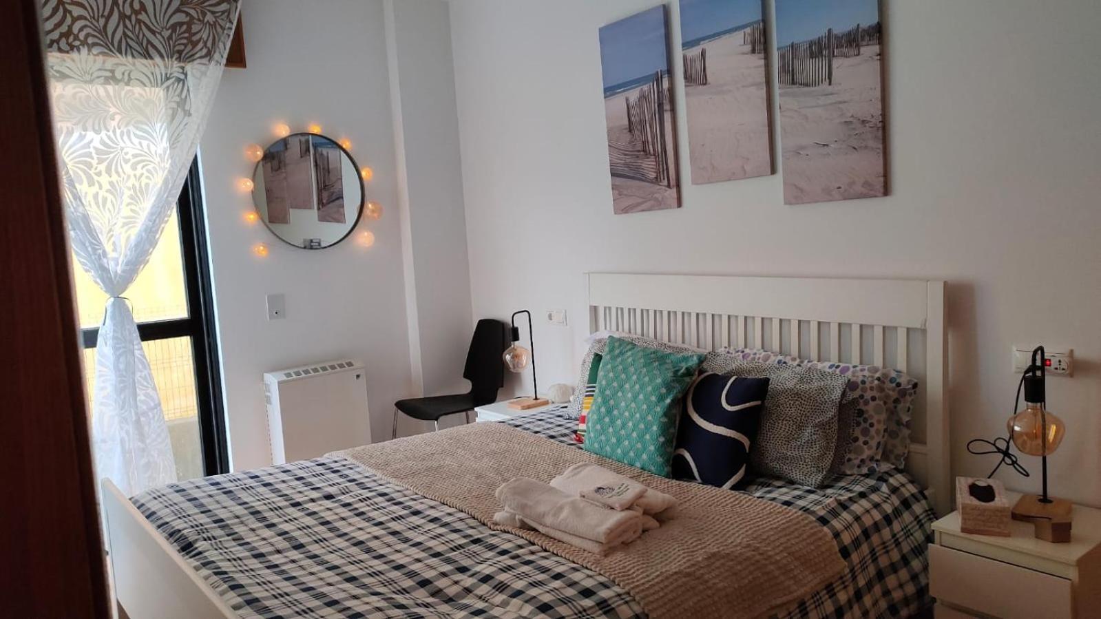 Apartamento Familiar En Finisterre Playa Langosteira Bagian luar foto